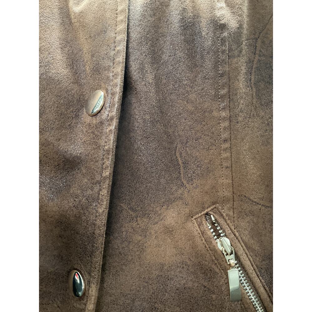 Chico's Brown Polyurethane Basic Jacket - Women's… - image 4